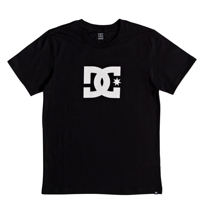 dcshoes, Boy's 8-16 Star Tee, BLACK (kvj0) 0 Boy's 8-16 Star Tee Black EDBZT03279 DC Shoes