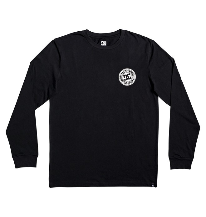 dcshoes, Boy's 8-16 Circle Star Long Sleeve Tee, BLACK (kvj0) 0 Boy's 8-16 Circle Star Long Sleeve Tee EDBZT03283 DC Shoes