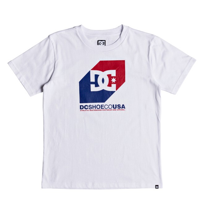 dcshoes, Nosed Up - T-shirt col rond pour Garçon 8-16 ans, SNOW WHITE (wbb0) 0 Nosed Up - T-shirt col rond pour Garçon 8-16 ans Blanc EDBZT03291 DC Shoes