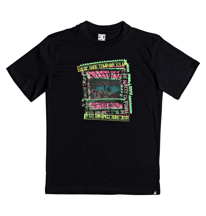dcshoes, Boy's 8-16 Slauson Tee, BLACK (kvj0) 0 Boy's 8-16 Slauson Tee Black EDBZT03305 DC Shoes