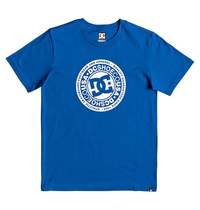 dcshoes, Circle Star - Camiseta para Chicos 8-16, NAUTICAL BLUE (bqr0) 0 Circle Star - Camiseta para Chicos 8-16 Azul EDBZT03314 DC Shoes