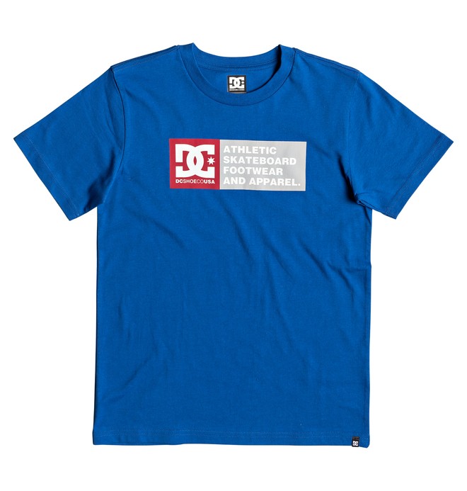 dcshoes, Vertical Zone - Camiseta para Chicos 8-16, NAUTICAL BLUE (bqr0) 0 Vertical Zone - Camiseta para Chicos 8-16 Azul EDBZT03316 DC Shoes