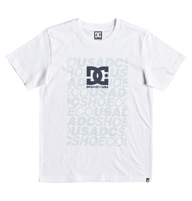 dcshoes, Deviation - Camiseta para Chicos 8-16, SNOW WHITE (wbb0) 0 Deviation - Camiseta para Chicos 8-16 Blanco EDBZT03320 DC Shoes