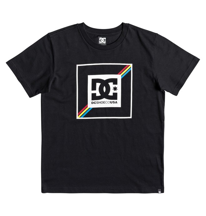 dcshoes, Prism - Camiseta para Chicos 8-16, BLACK (kvj0) 0 Prism - Camiseta para Chicos 8-16 Negro EDBZT03322 DC Shoes