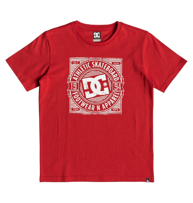 dcshoes, Spot Rusher - Camiseta para Chicos 8-16, RACING RED (rqr0) 0 Spot Rusher - Camiseta para Chicos 8-16 Rojo EDBZT03325 DC Shoes