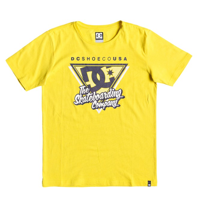 dcshoes, Deck 94 - Camiseta para Chicos 8-16, DANDELION (yhh0) 0 Deck 94 - Camiseta para Chicos 8-16 Amarillo EDBZT03326 DC Shoes
