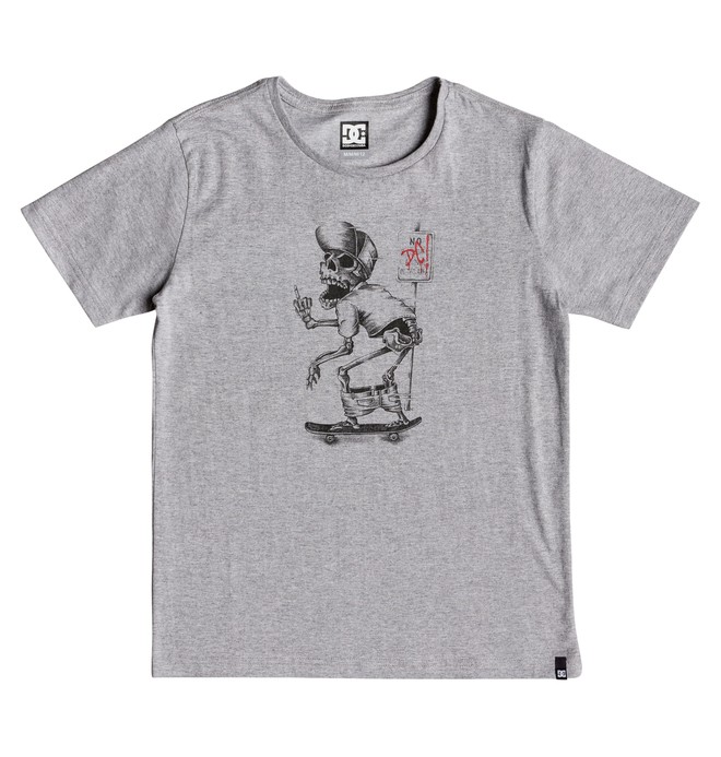 dcshoes, Deadshred - T-Shirt für Jungen 8-16, GREY HEATHER (knfh) 0 Deadshred - T-Shirt für Jungen 8-16 Schwarz EDBZT03330 DC Shoes