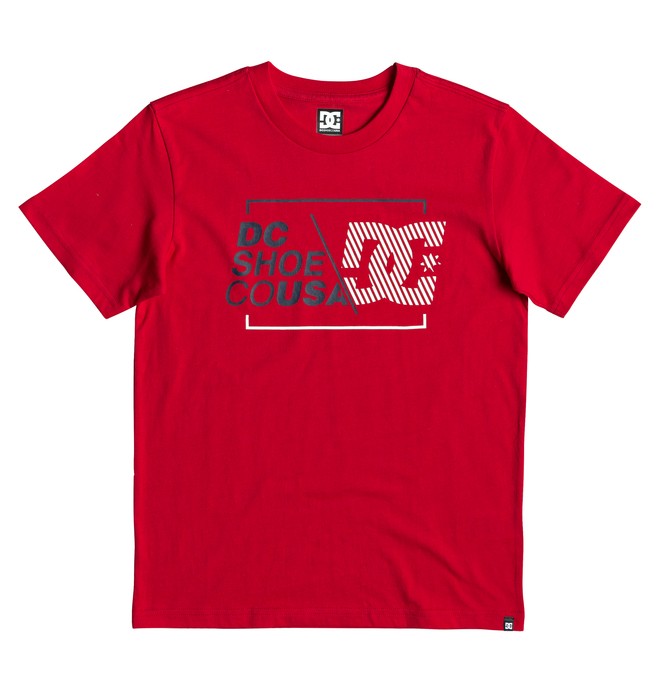 dcshoes, Ahero - Camiseta para Chicos 8-16, RACING RED (rqr0) 0 Ahero - Camiseta para Chicos 8-16 Rojo EDBZT03331 DC Shoes