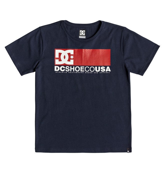 dcshoes, Pill Yard - Camiseta para Chicos 8-16, BLACK IRIS (btl0) 0 Pill Yard - Camiseta para Chicos 8-16 Azul EDBZT03332 DC Shoes