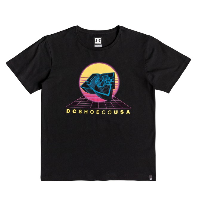 dcshoes, Dosmat - Camiseta para Chicos 8-16, BLACK (kvj0) 0 Dosmat - Camiseta para Chicos 8-16 Negro EDBZT03335 DC Shoes