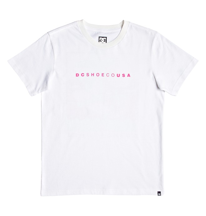 dcshoes, Deckland - Camiseta para Chicos 8-16, SNOW WHITE (wbb0) 0 Deckland - Camiseta para Chicos 8-16 Blanco EDBZT03337 DC Shoes