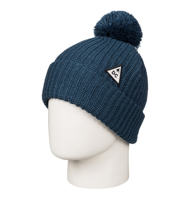 dcshoes, Iva - Bonnet à revers pour Femme, INSIGNIA BLUE (bsn0) 0 Iva - Bonnet à revers pour Femme Bleu EDJHA03020 DC Shoes