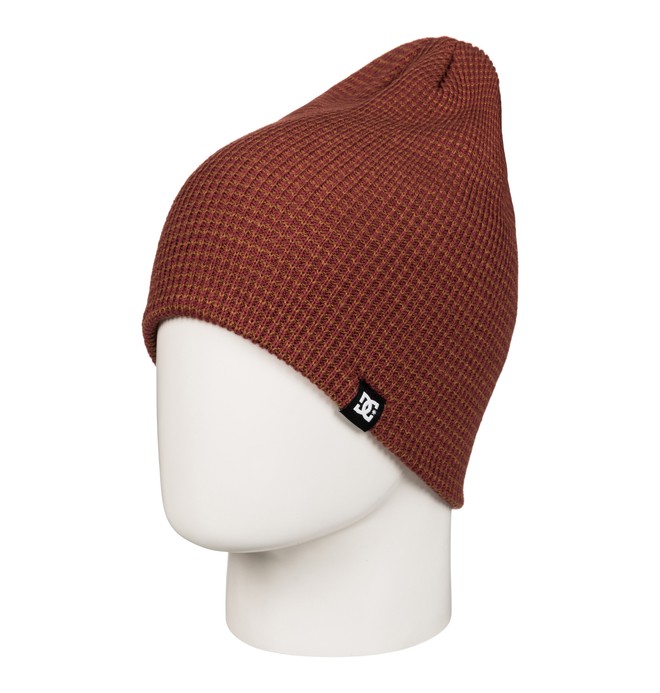 dcshoes, Yepa - Bonnet à revers pour Femme, BURNT HENNA (rrj0) 0 Yepa - Bonnet à revers pour Femme Rouge EDJHA03025 DC Shoes