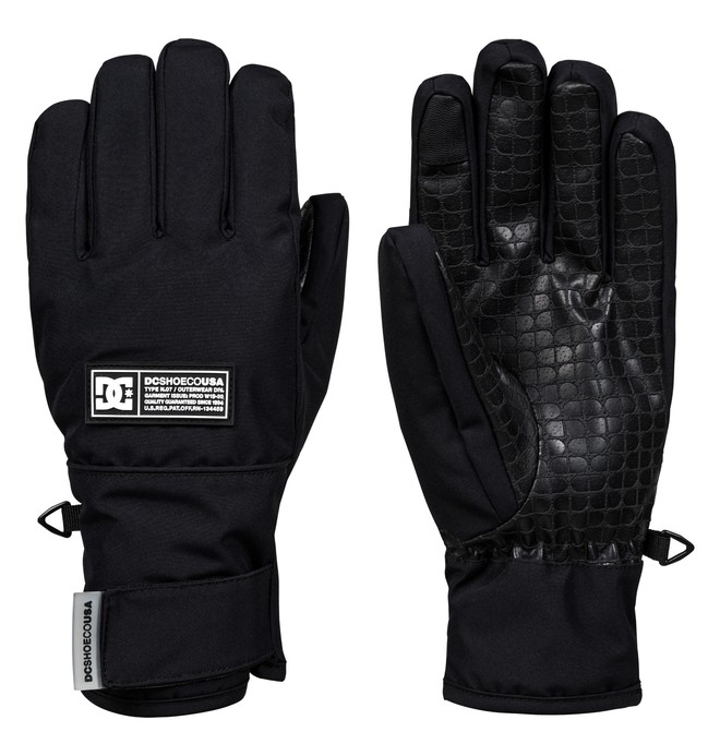 dcshoes, Franchise Snowboard/Ski Gloves, BLACK (kvj0) 0 Franchise Snowboard/Ski Gloves Black EDJHN03015 DC Shoes