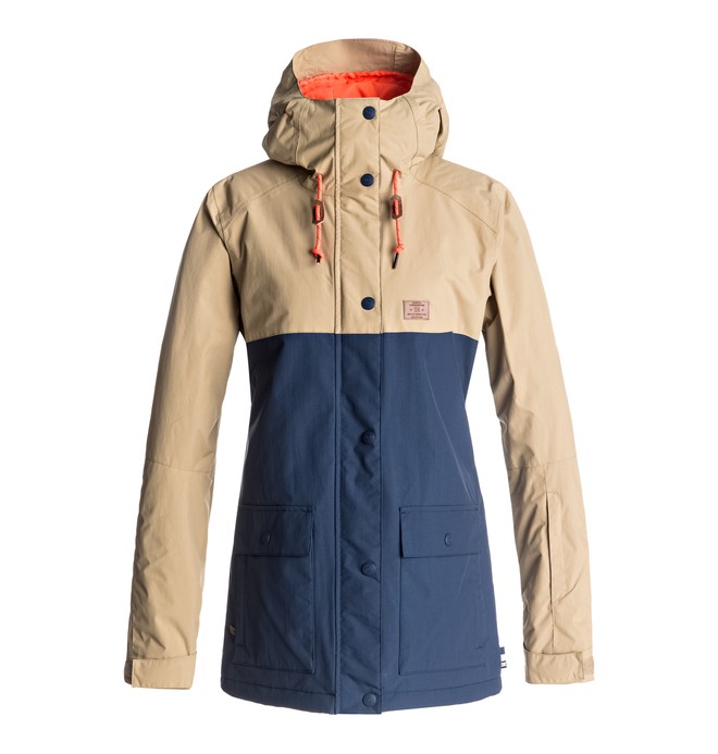 dcshoes, Cruiser - Veste de snow pour Femme, INCENSE (cjz0) 0 Cruiser - Veste de snow pour Femme Marron EDJTJ03028 DC Shoes