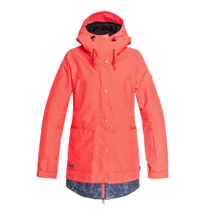 dcshoes, Riji - Chaqueta parka para nieve para Mujer, FIERY CORAL (mkz0) 0 Riji - Chaqueta parka para nieve para Mujer Rosa EDJTJ03035 DC Shoes