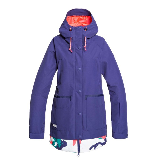 dcshoes, Riji Snow Jacket, BLUE RIBBON (pry0) 0 Riji Snow Jacket Purple EDJTJ03042 DC Shoes