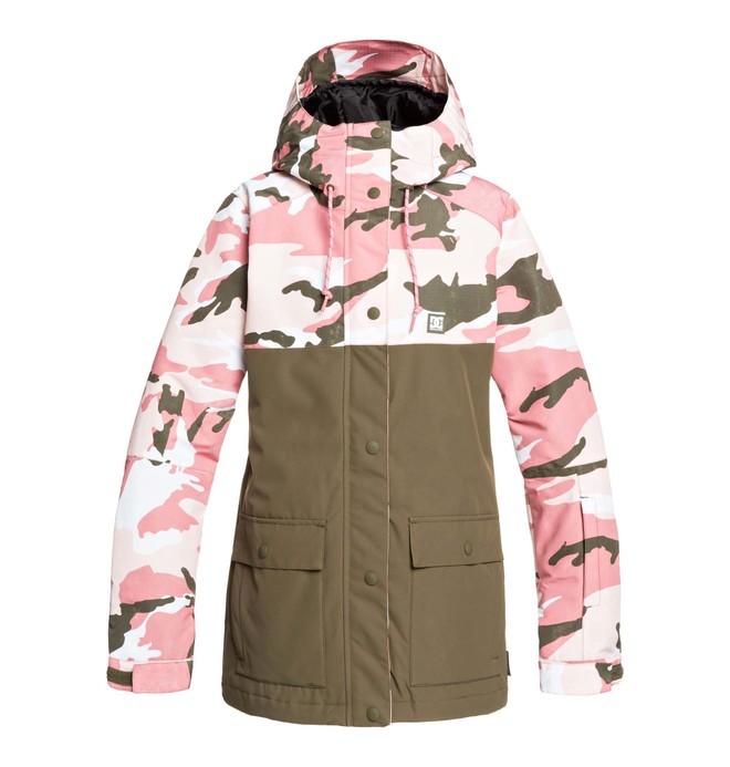 dcshoes, Cruiser - Snow Jacket, DUSTY ROSE WMN VINTAGE CAMO (mkp6) 0 Cruiser - Snow Jacket Pink EDJTJ03044 DC Shoes