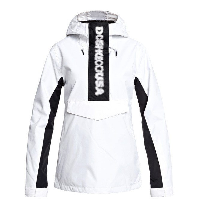dcshoes, Envy Anorak Snow Jacket, WHITE (wbb0) 0 Envy Anorak Snow Jacket White EDJTJ03045 DC Shoes