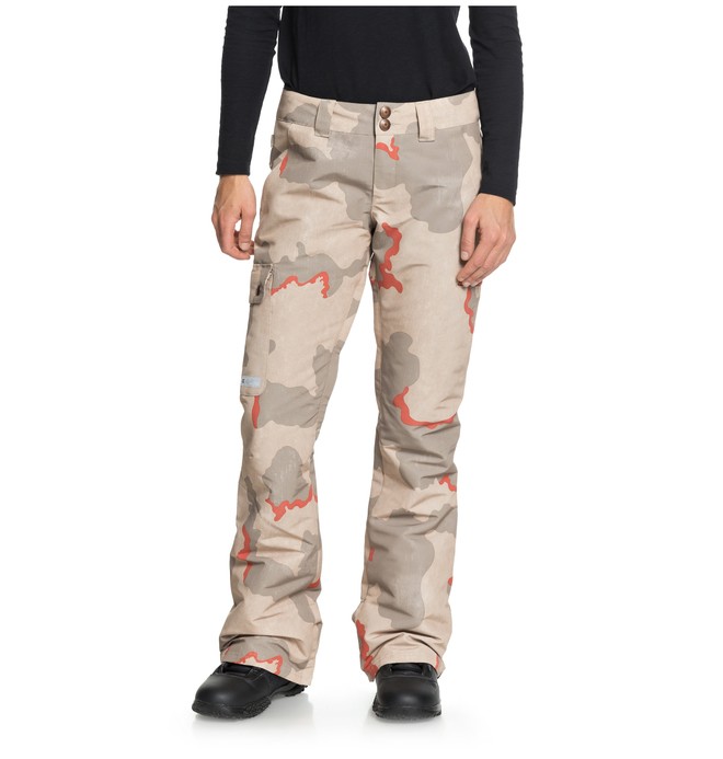 dcshoes, Women's Recruit Snow Pants, HOT SAUCE DCU CAMO WMS (mnw6) 0 Women's Recruit Snow Pants Pink EDJTP03019 DC Shoes