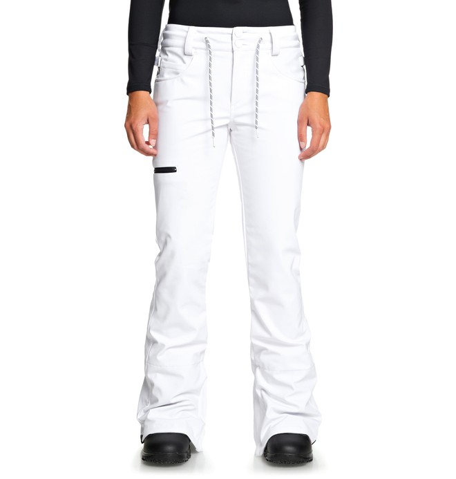 dcshoes, Viva - Softshell Snow Pants, WHITE (wbb0) 0 Viva - Softshell Snow Pants White EDJTP03023 DC Shoes