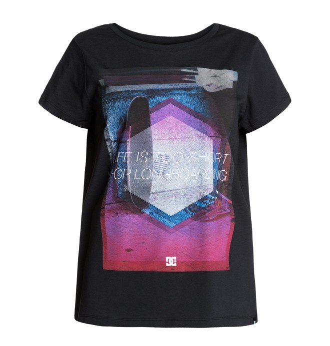 SHORTLIFE WMN TEE EDJZT03005 0 Shortlife Wmn Tee EDJZT03005 DC Shoes