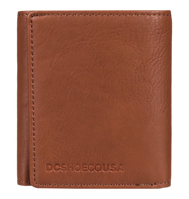 dcshoes, Side Note - Tri-Fold Wallet for Men, COFFEE BEAN (ctl0) 0 Side Note - Tri-Fold Wallet for Men Brown EDYAA03133 DC Shoes