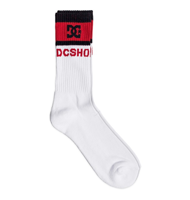 dcshoes, Babonew - Calcetines Largos, SNOW WHITE (wbb0) 0 Babonew - Calcetines Largos Blanco EDYAA03175 DC Shoes