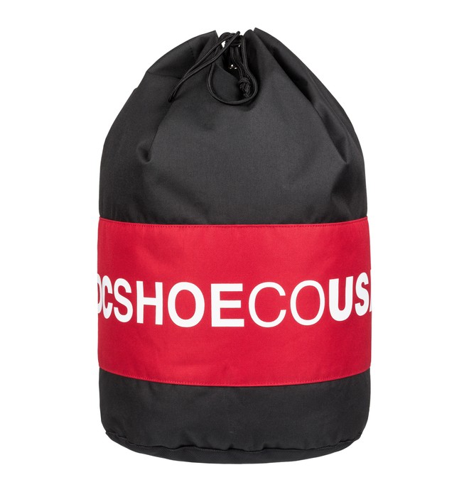 dcshoes, Plop Sack 75L Oversized Drawstring Duffle Bag, BLACK (kvj0) 0 Plop Sack 75L Oversized Drawstring Duffle Bag Black EDYBA03048 DC Shoes