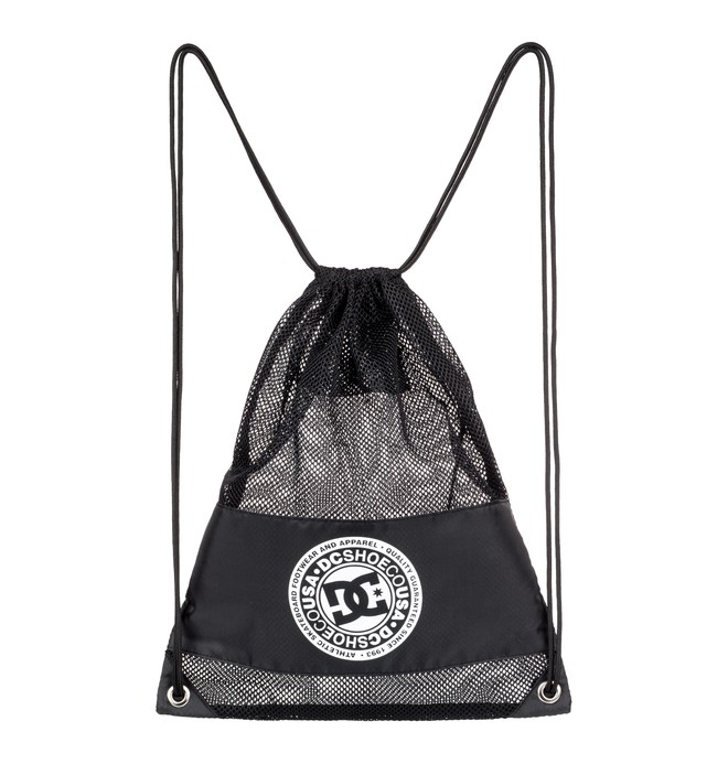 dcshoes, Jim Cincher Drawstring Bag, BLACK (kvj0) 0 Jim Cincher Drawstring Bag Black EDYBA03052 DC Shoes