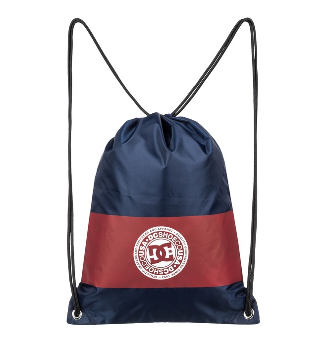 dcshoes, Cincho Drawstring Bag, BLACK IRIS (btl0) 0 Cincho Drawstring Bag Blue EDYBA03055 DC Shoes