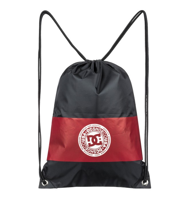 dcshoes, Cincho Drawstring Bag, BLACK (kvj0) 0 Cincho Drawstring Bag Black EDYBA03055 DC Shoes