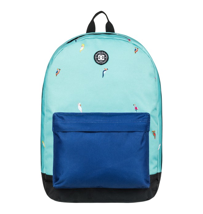 dcshoes, 18.5L Backstack Medium Backpack, MAUI BLUE TOUCAN (bha1) 0 18.5L Backstack Medium Backpack EDYBP03156 DC Shoes