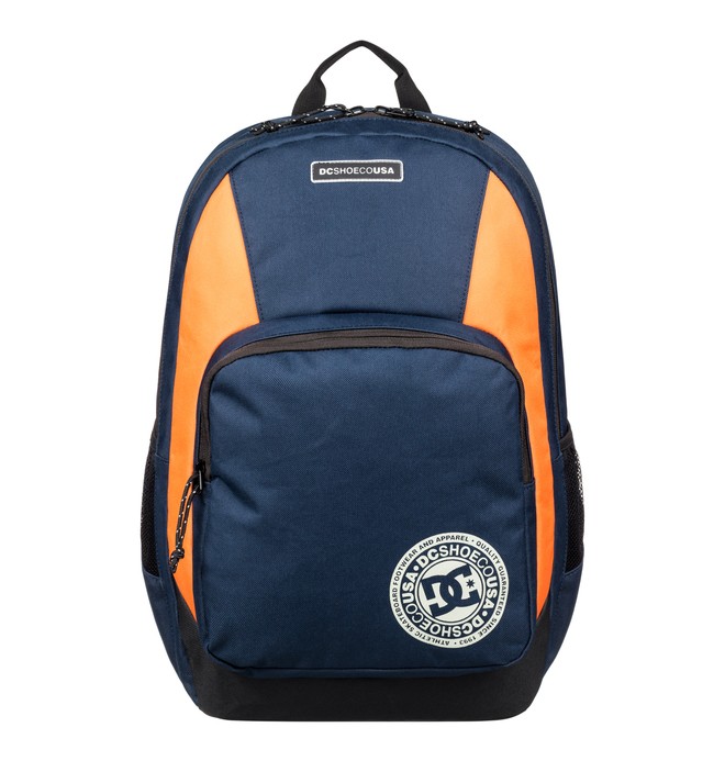 dcshoes, The Locker 23L - Medium Backpack, BLACK IRIS/ORANGE POPSICLE (xbnb) 0 The Locker 23L - Medium Backpack Blue EDYBP03176 DC Shoes