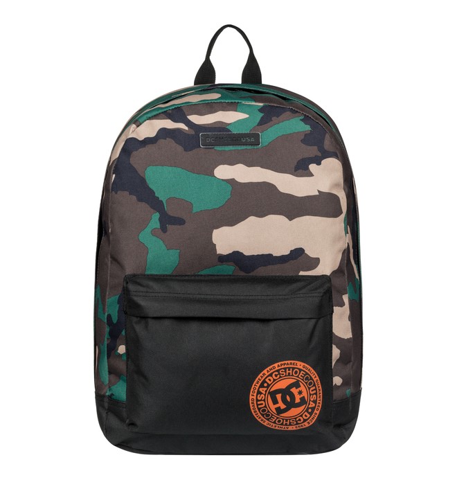 dcshoes, Backstack 18.5L Medium Backpack, CAMO (grw6) 0 Backstack 18.5L Medium Backpack Green EDYBP03179 DC Shoes