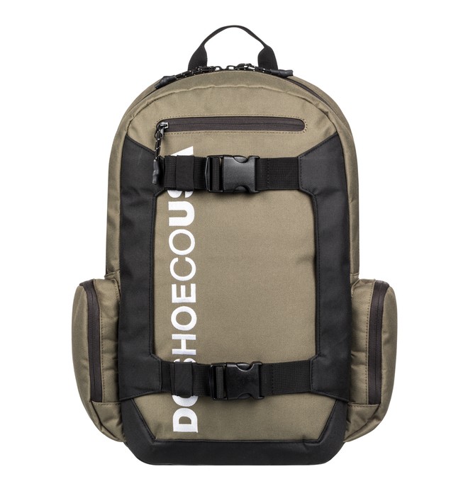 dcshoes, Chalkers 28L Large Backpack, FATIGUE GREEN/WHITE (xccw) 0 Chalkers 28L Large Backpack Brown EDYBP03189 DC Shoes