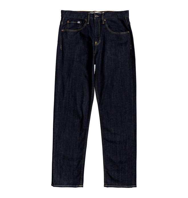 dcshoes, Worker - Relaxed Fit Jeans, INDIGO RINSE (btkw) 0 Worker - Relaxed Fit Jeans Blue EDYDP03402 DC Shoes