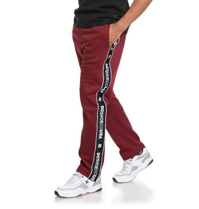 dcshoes, Bellingham - Tracksuit Bottoms for Men, CABERNET (rzf0) 0 Bellingham - Tracksuit Bottoms for Men Red EDYFB03051 DC Shoes