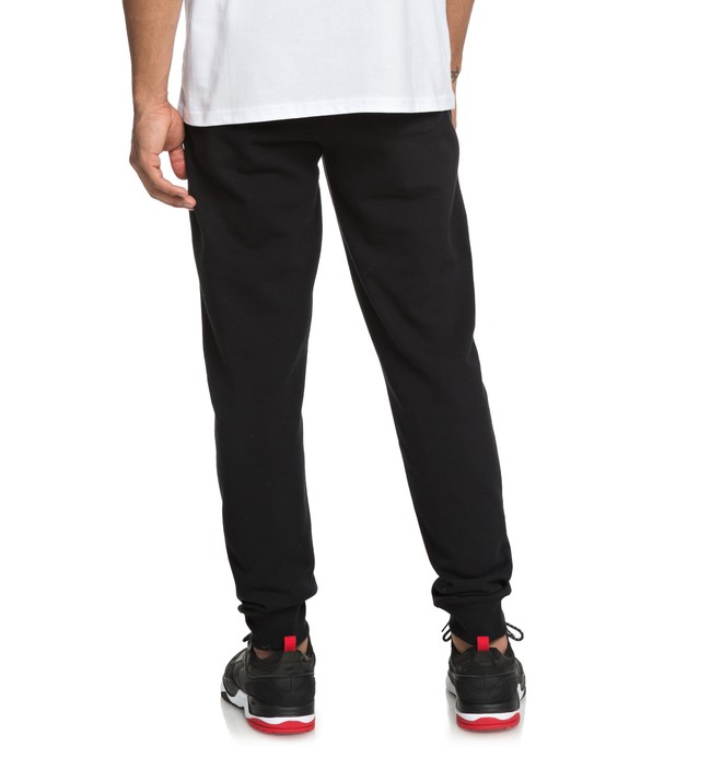 stone island black jogging pants