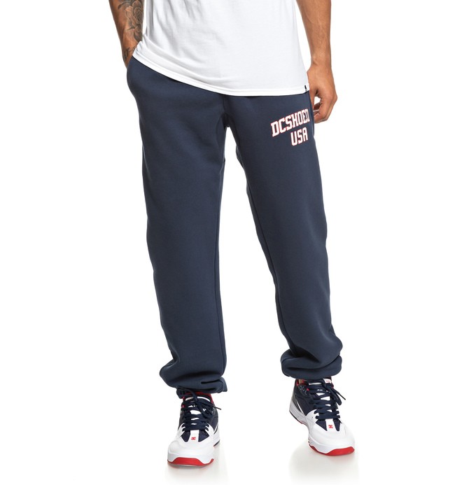 dcshoes, Glenridge Sweatpants, BLACK IRIS (btl0) 0 Glenridge Sweatpants Blue EDYFB03063 DC Shoes