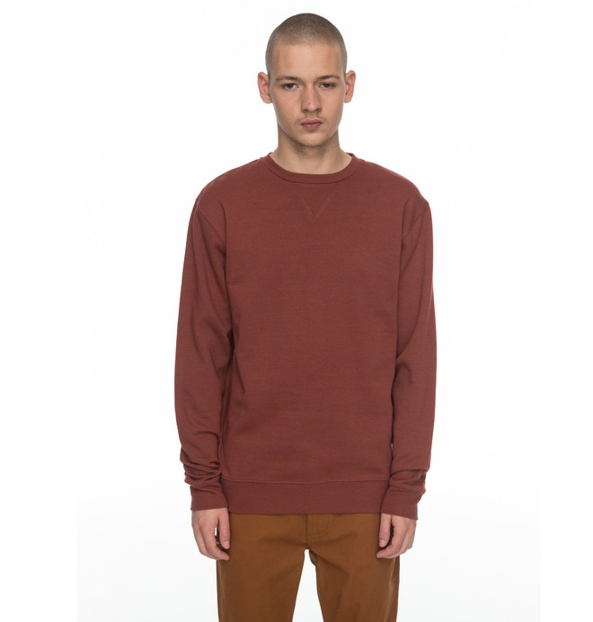 dcshoes, Rebel - Sweatshirt für Männer, BURNT HENNA (rrj0) 0 Rebel - Sweatshirt für Männer Rot EDYFT03331 DC Shoes