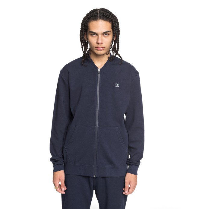 dcshoes, Glenties - Felpa con zip, DARK INDIGO (byj0) 0 Glenties - Felpa con zip Blue EDYFT03359 DC Shoes
