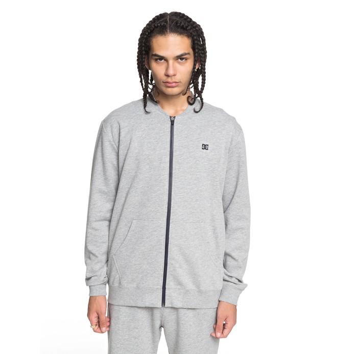 dcshoes, Glenties - Felpa con zip, GREY HEATHER (knfh) 0 Glenties - Felpa con zip Black EDYFT03359 DC Shoes
