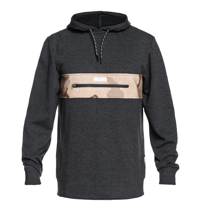 dcshoes, Cloak - Technical Hoodie for Men, BLACK (kvj0) 0 Cloak - Technical Hoodie for Men Black EDYFT03364 DC Shoes