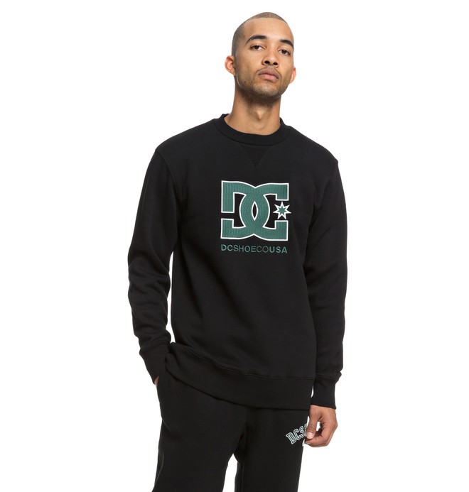 dcshoes, Glenridge - Sudadera para Hombre, BLACK (kvj0) 0 Glenridge - Sudadera para Hombre Negro EDYFT03386 DC Shoes
