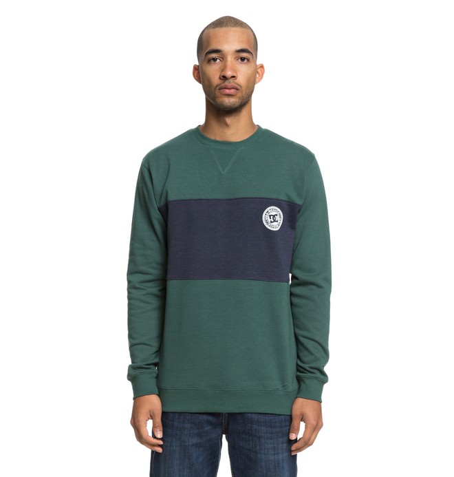 Men's Rebel Block Sweatshirt EDYFT03393 | DC Shoes