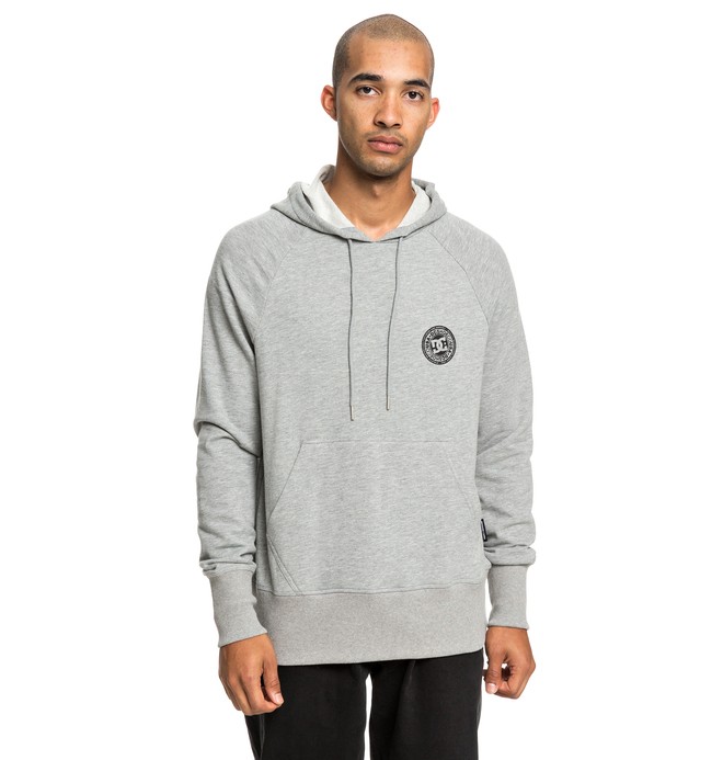 dcshoes, Belham Hoodie, GREY HEATHER (knfh) 0 Belham Hoodie Black EDYFT03432 DC Shoes