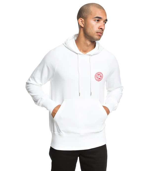 dcshoes, Belham Hoodie, SNOW WHITE (wbb0) 0 Belham Hoodie White EDYFT03432 DC Shoes
