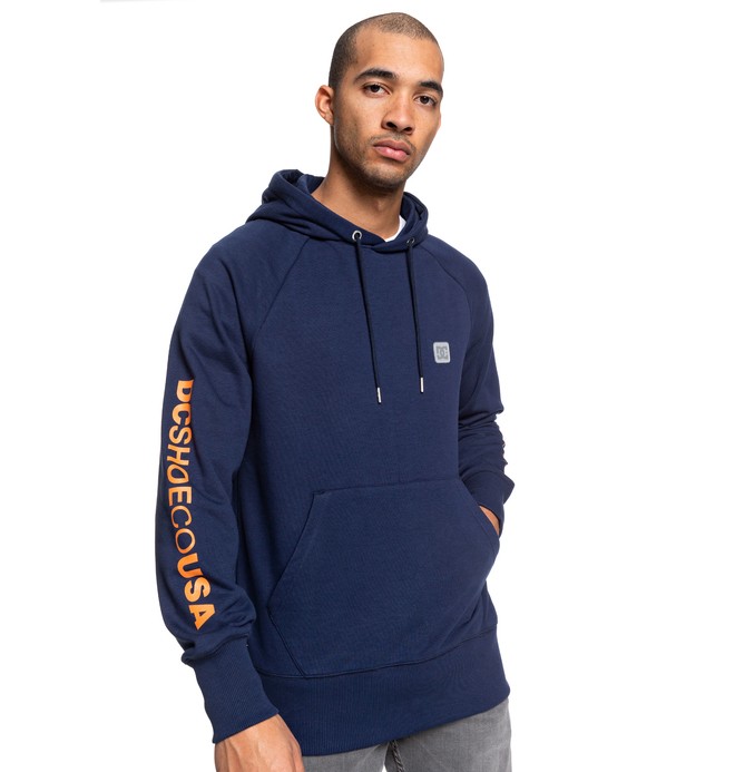 dcshoes, Burwell Hoodie, BLACK IRIS (btl0) 0 Burwell Hoodie Blue EDYFT03462 DC Shoes