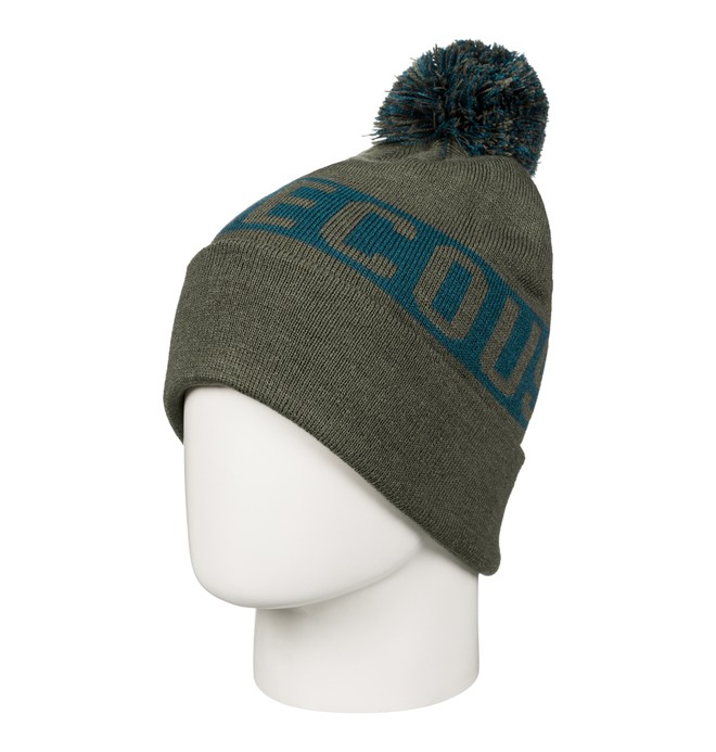 dcshoes, Chester - Bommelmütze für Männer, BEETLE (gqm0) 0 Chester - Bommelmütze für Männer Grün EDYHA03057 DC Shoes